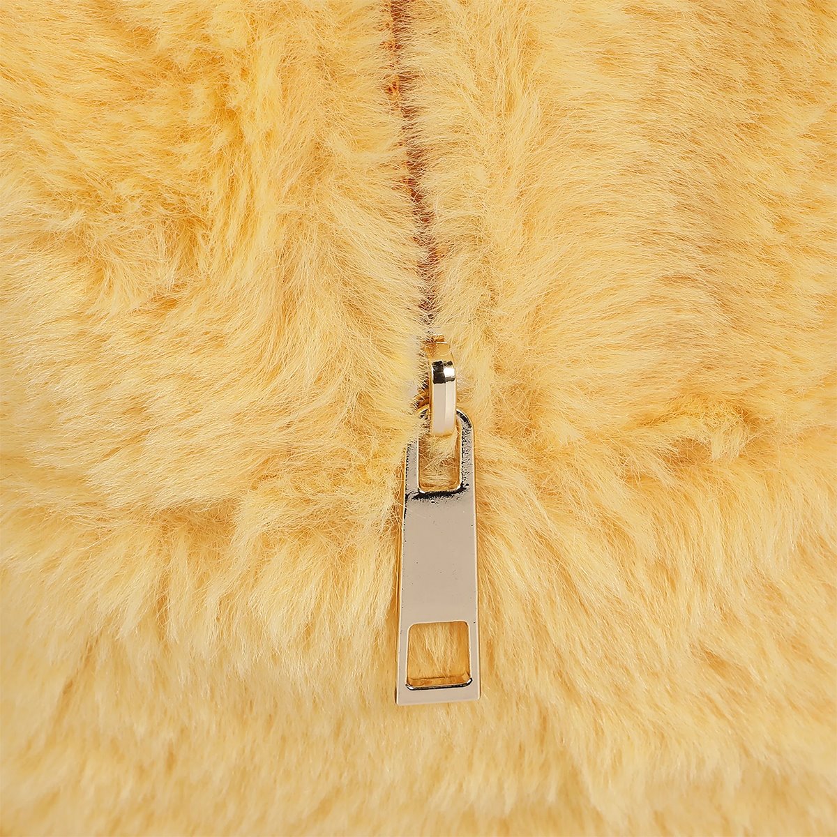 Winnie the Pooh Faux Fur Cosmetic Bag