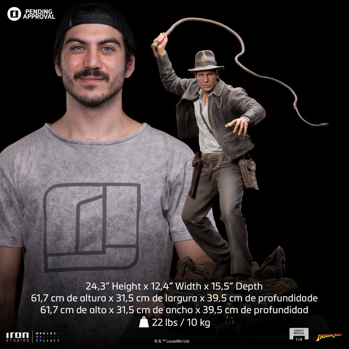 Indiana Jones Legacy Replica 1:4 Scale Limited Edition Statue
