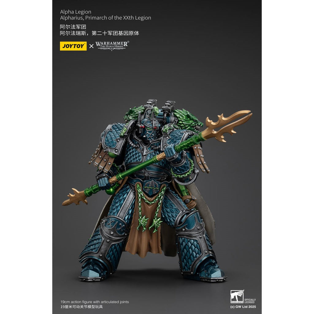 Joy Toy Warhammer The Horus Heresy Alpha Legion Alpharius Primarch 1:18 Scale Action Figure