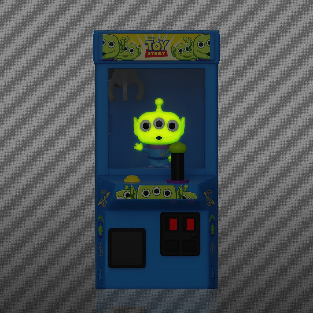 Toy Story Alien Claw Glow-in-the-Dark 8-Bit Funko Bitty Pop! Arcade Cabinet