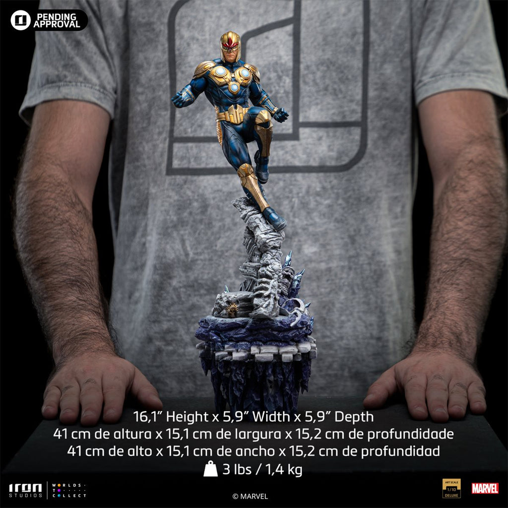 Marvel Nova Deluxe Limited Edition 1:10 Art Scale Statue