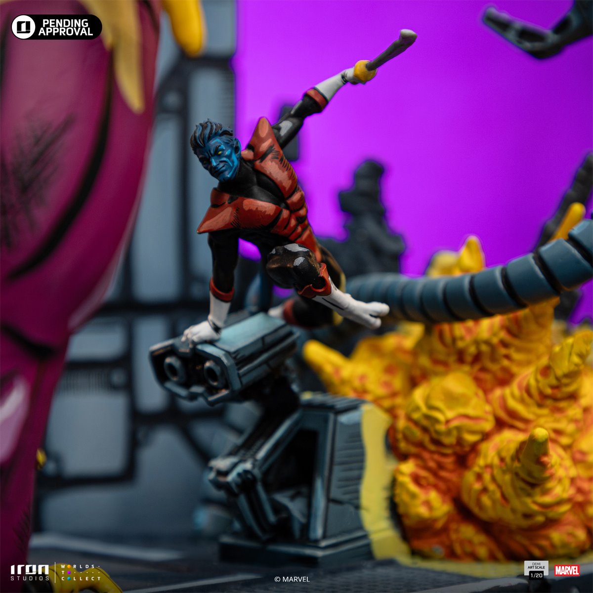 X-Men Danger Room Comic Color Variant 1:20 Demi Art Scale Limited Edition Diorama B Statue
