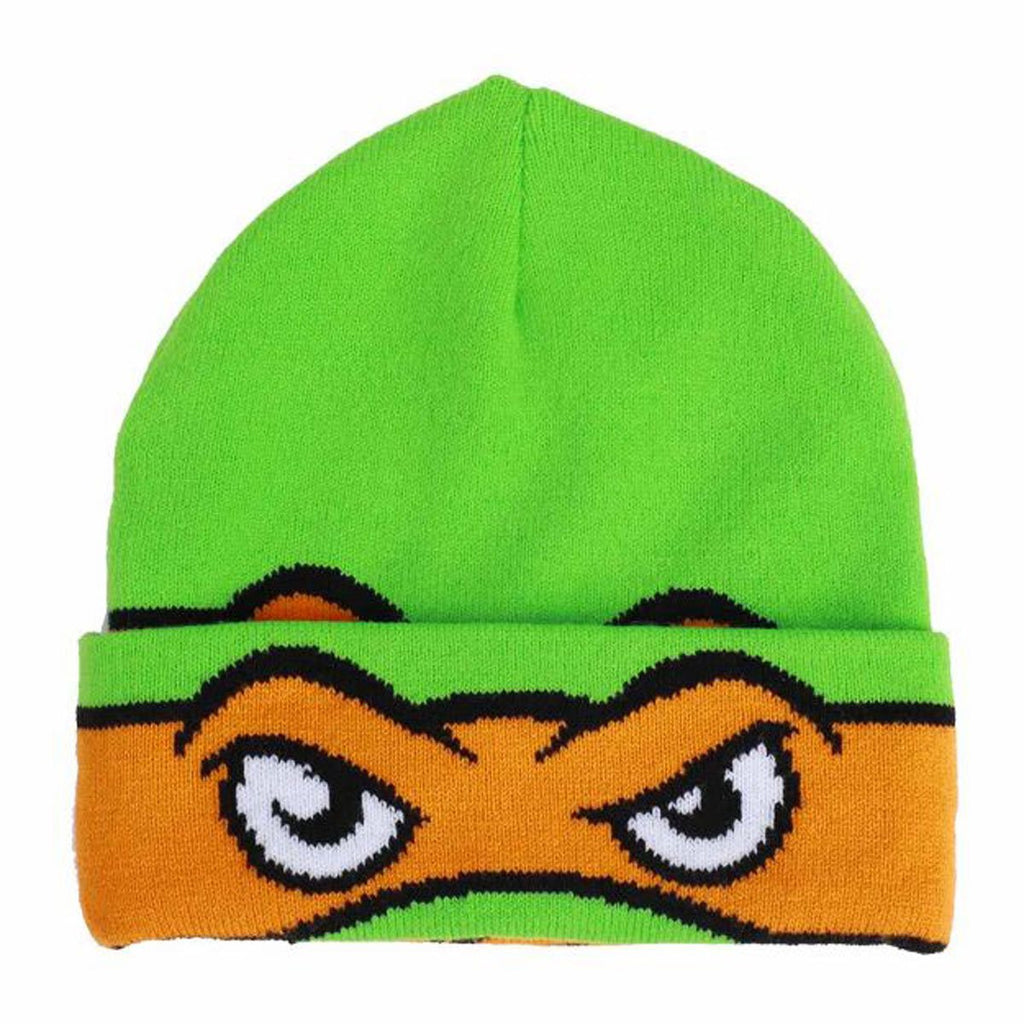 Teenage Mutant Ninja Turtles Michelangelo Cosplay Roll Down Beanie
