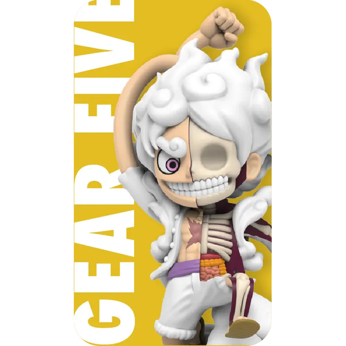 One Piece Series 6 Luffy Gears Edition Freeny's Hidden Dissectibles Mini-Figure Display Tray of 6