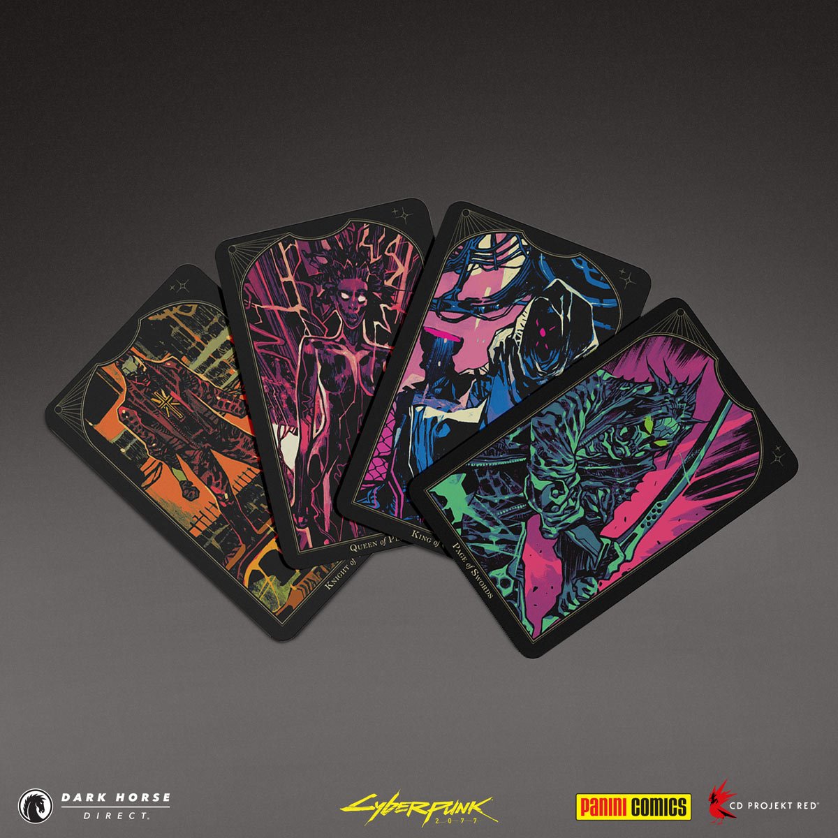 Cyberpunk 2077 Tarot Deck & Guidebook
