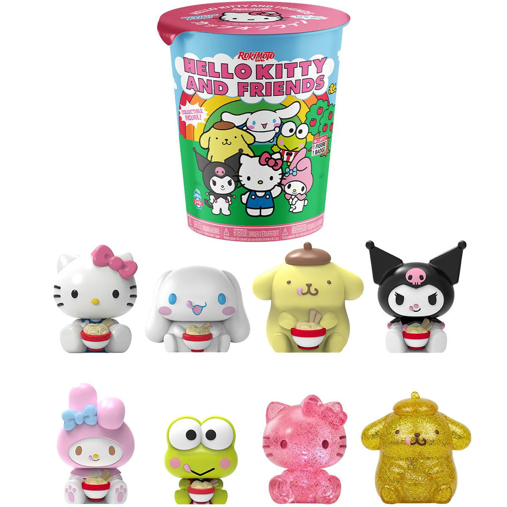 Hello Kitty and Friends Rokimoto Cup Random Vinyl Figure