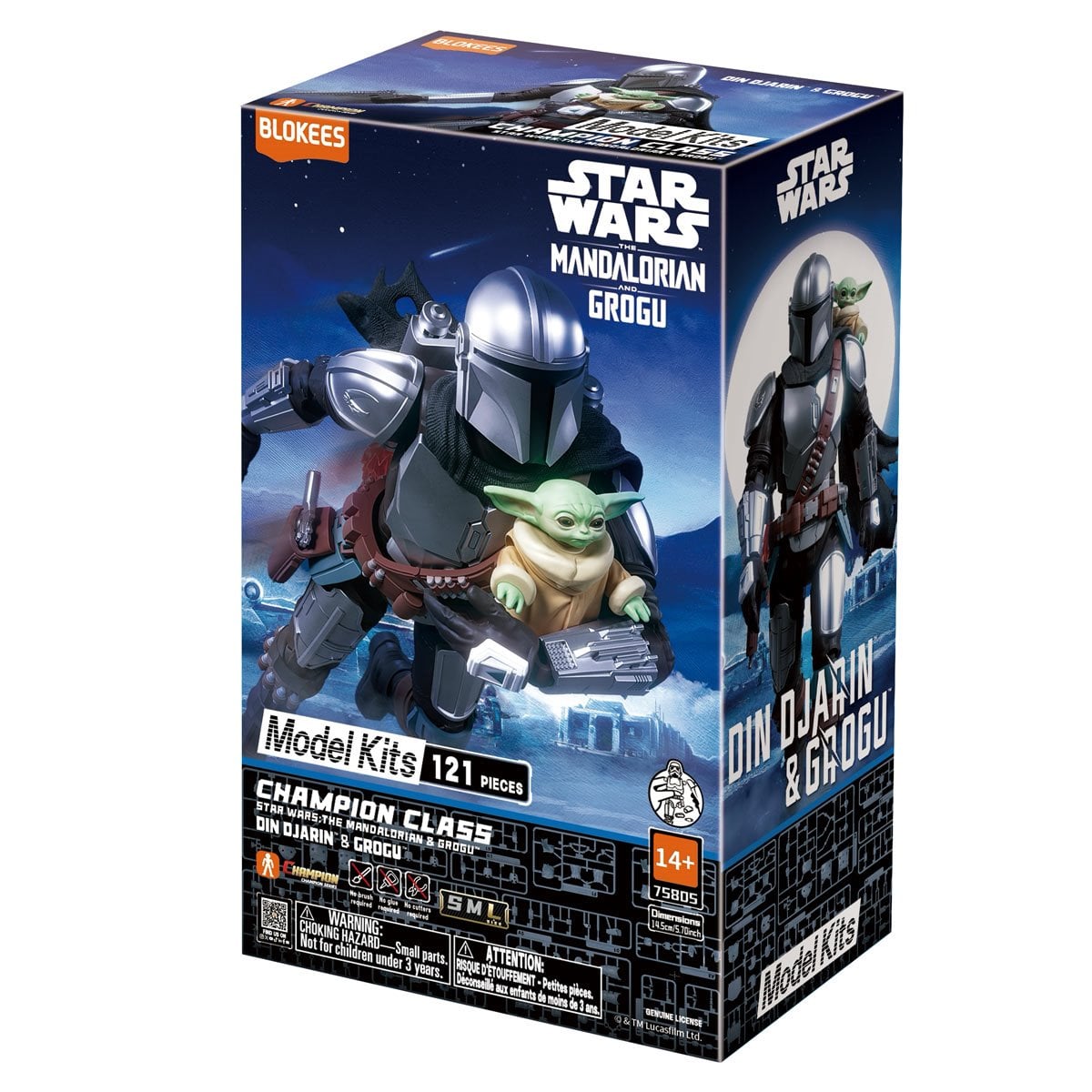 Star Wars: The Mandalorian & Grogu Din Djarin & Grogu Classic Class 05 Model Kit