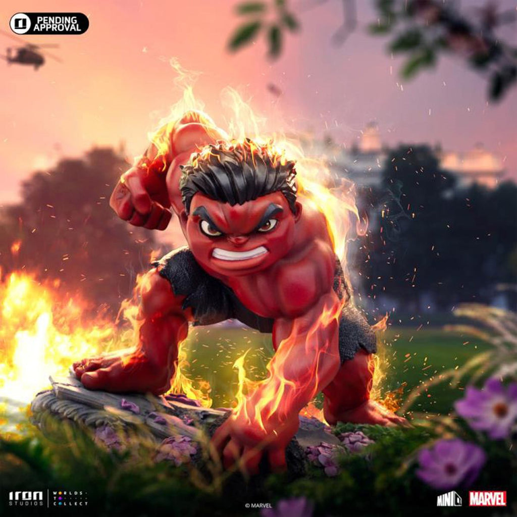 Captain America: Brave New World Red Hulk MiniCo Vinyl Figure