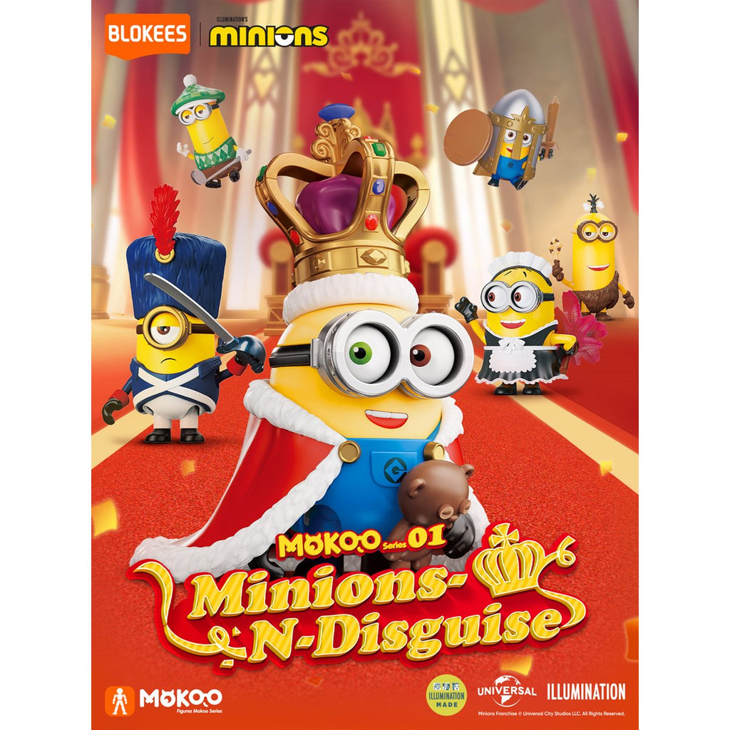 Minions Minions-N-Disguise Mokoo 01 Blind Box Mini Model Kit Case of 6