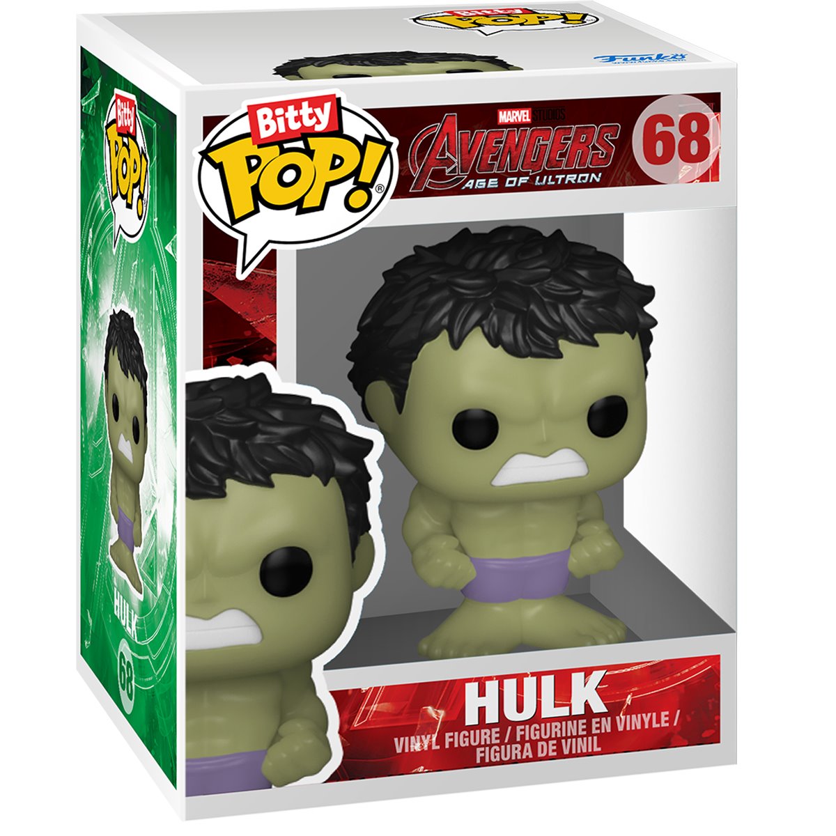 The Avengers The Infinity Saga Captain America and Hulk Funko Bitty Pop! Mini-Figure 2-Pack