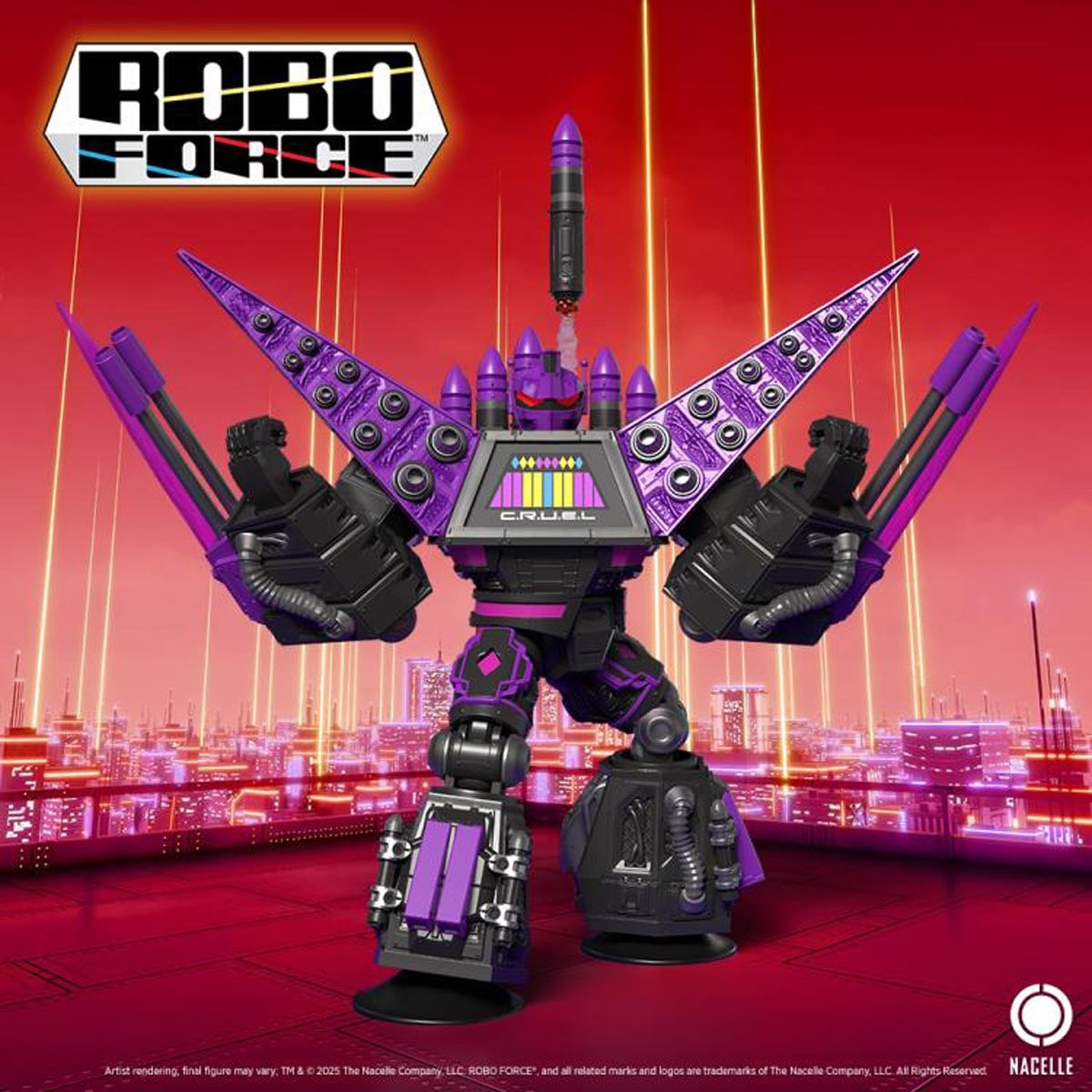 RoboForce Wave 2 Detonator 1:12 Scale Action Figure