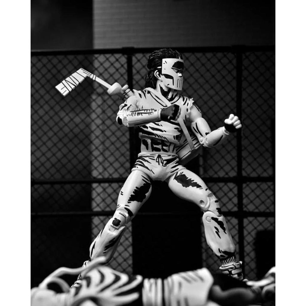 Teenage Mutant Ninja Turtles Mirage Comics Casey Jones Black & White Variant 7-Inch Scale Action Figure