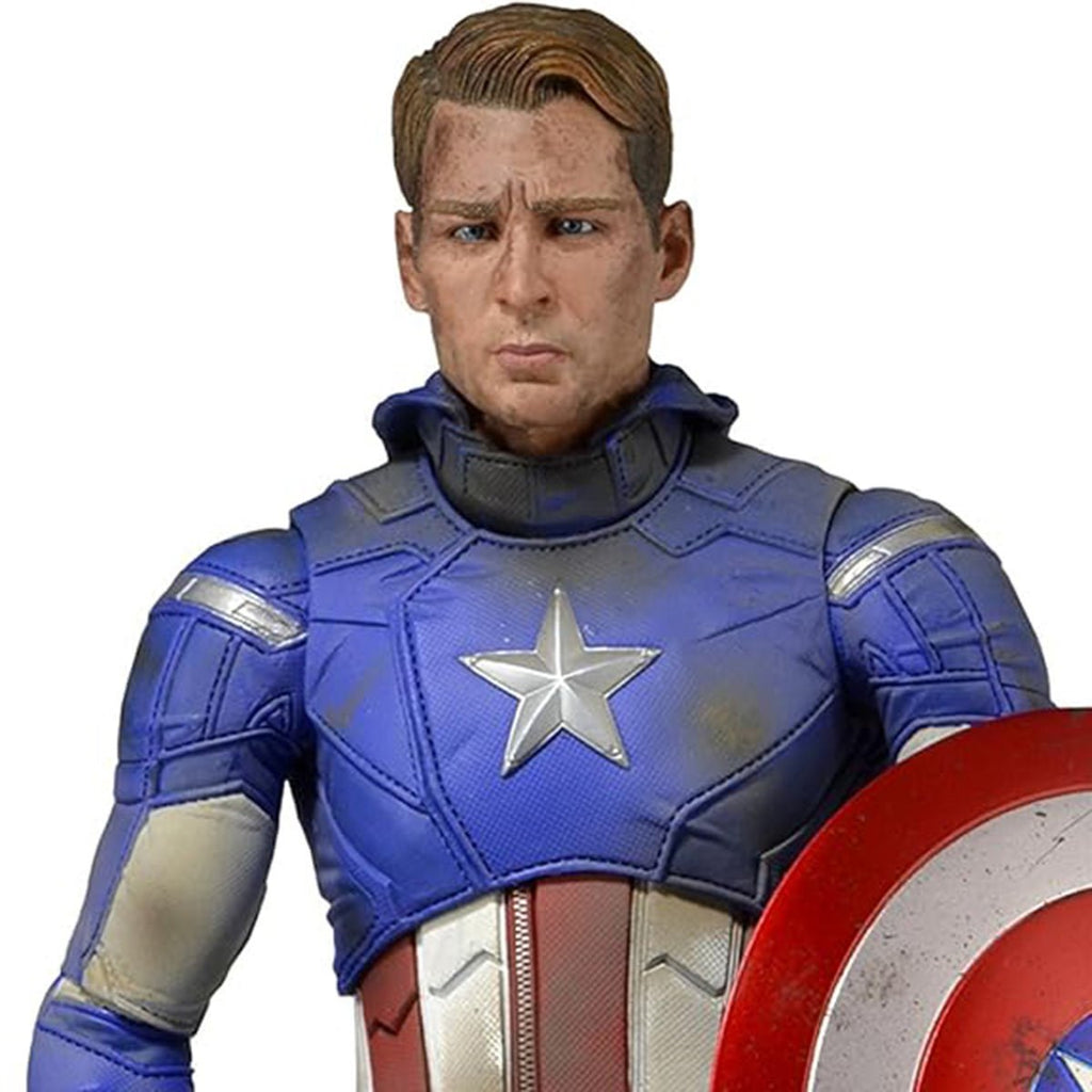 The Avengers Battle Damaged Captain America 1:4 Scale Action Figure