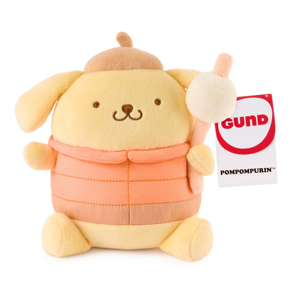 Sanrio Pompompurin Camp 6-Inch Plush
