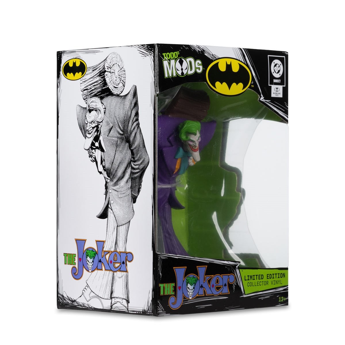 DC Direct Collector Vinyl Wave 5 The Joker Todd's Mods Limited Edition 4 1/2-Inch Scale Posed Figure