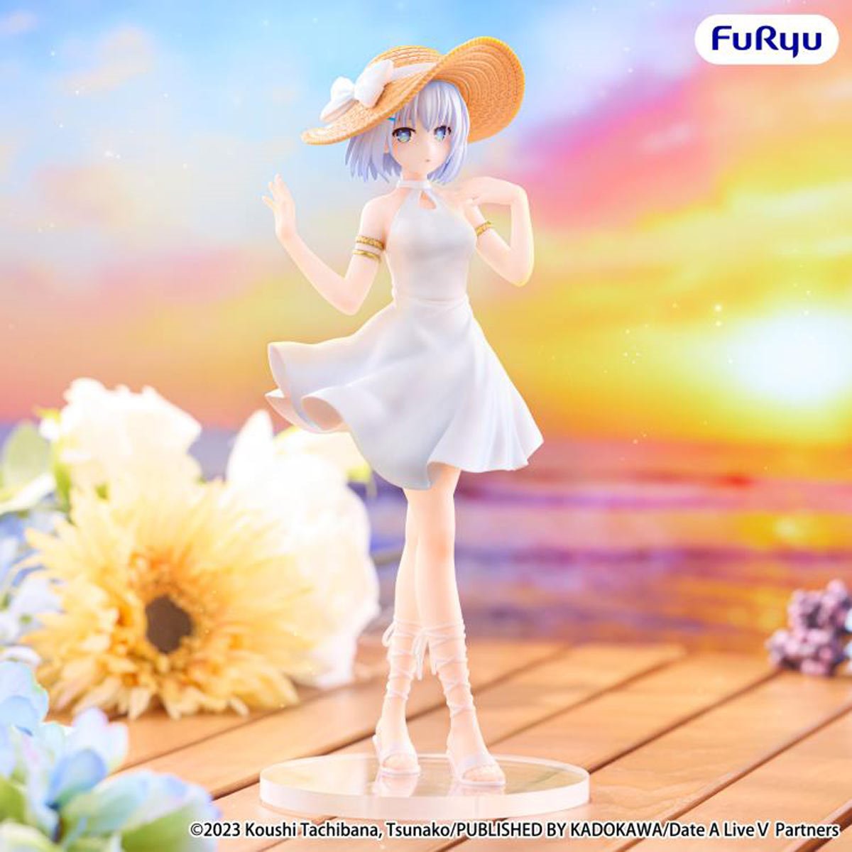 Date A Live V Origami Tobiichi Summer Dress Statue
