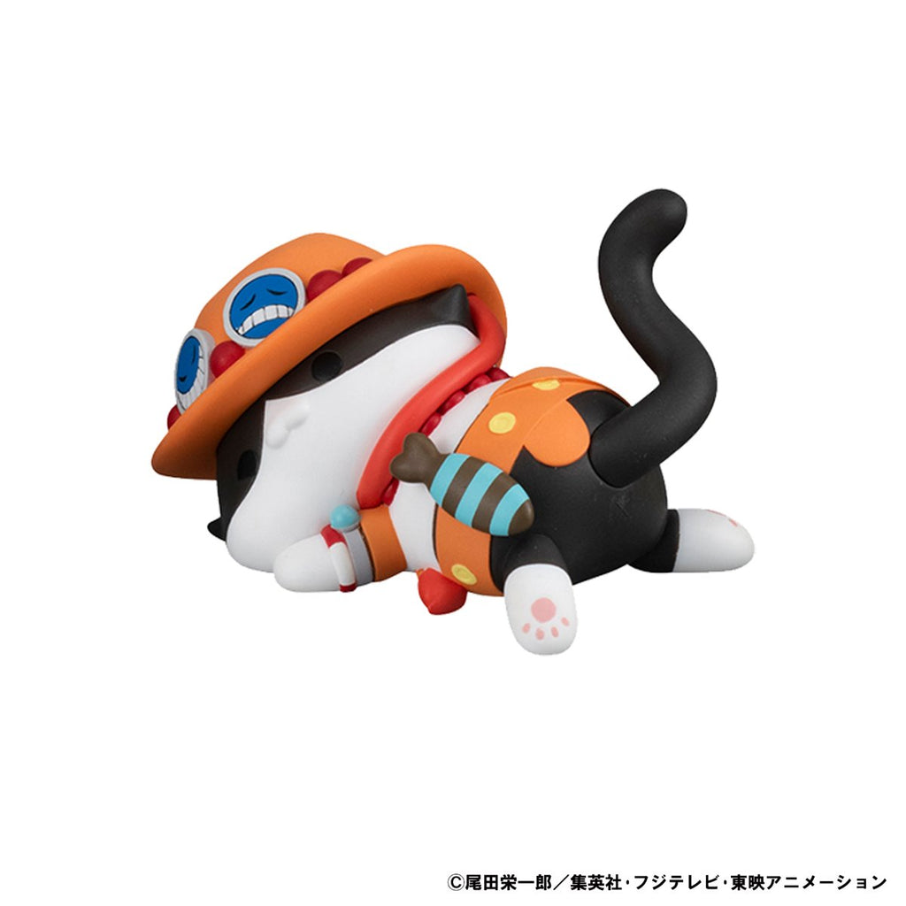 One Piece Nyan Piece Nyan Sticky Kitties Mega Cat Project Mini-Figure Case of 8