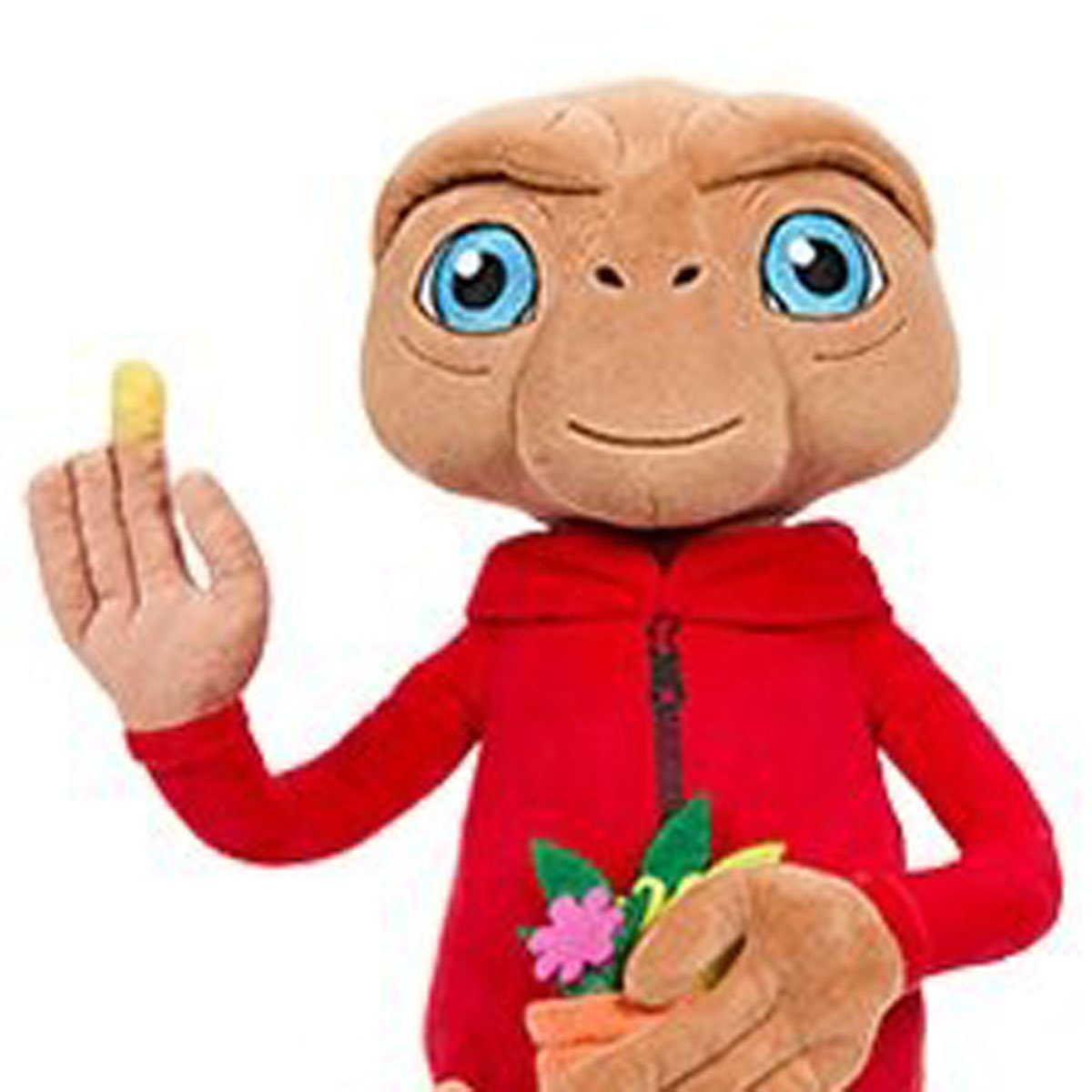 E.T. Hooded 13-Inch Interactive Plush with Light-Up Finger