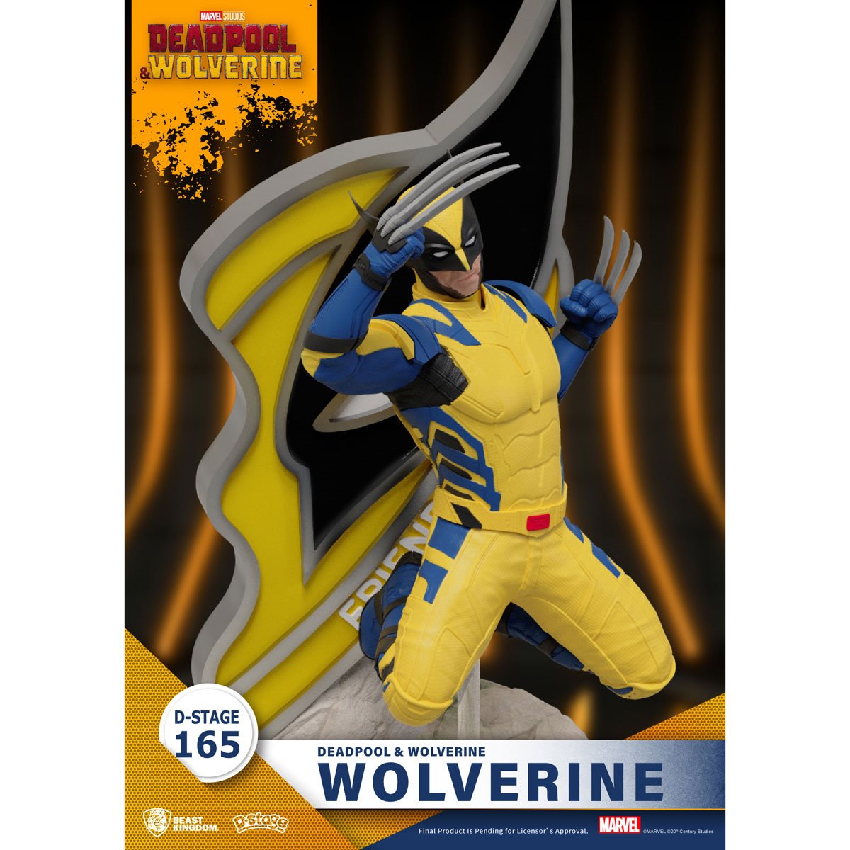 Deadpool and Wolverine DS-165 Wolverine D-Stage Statue