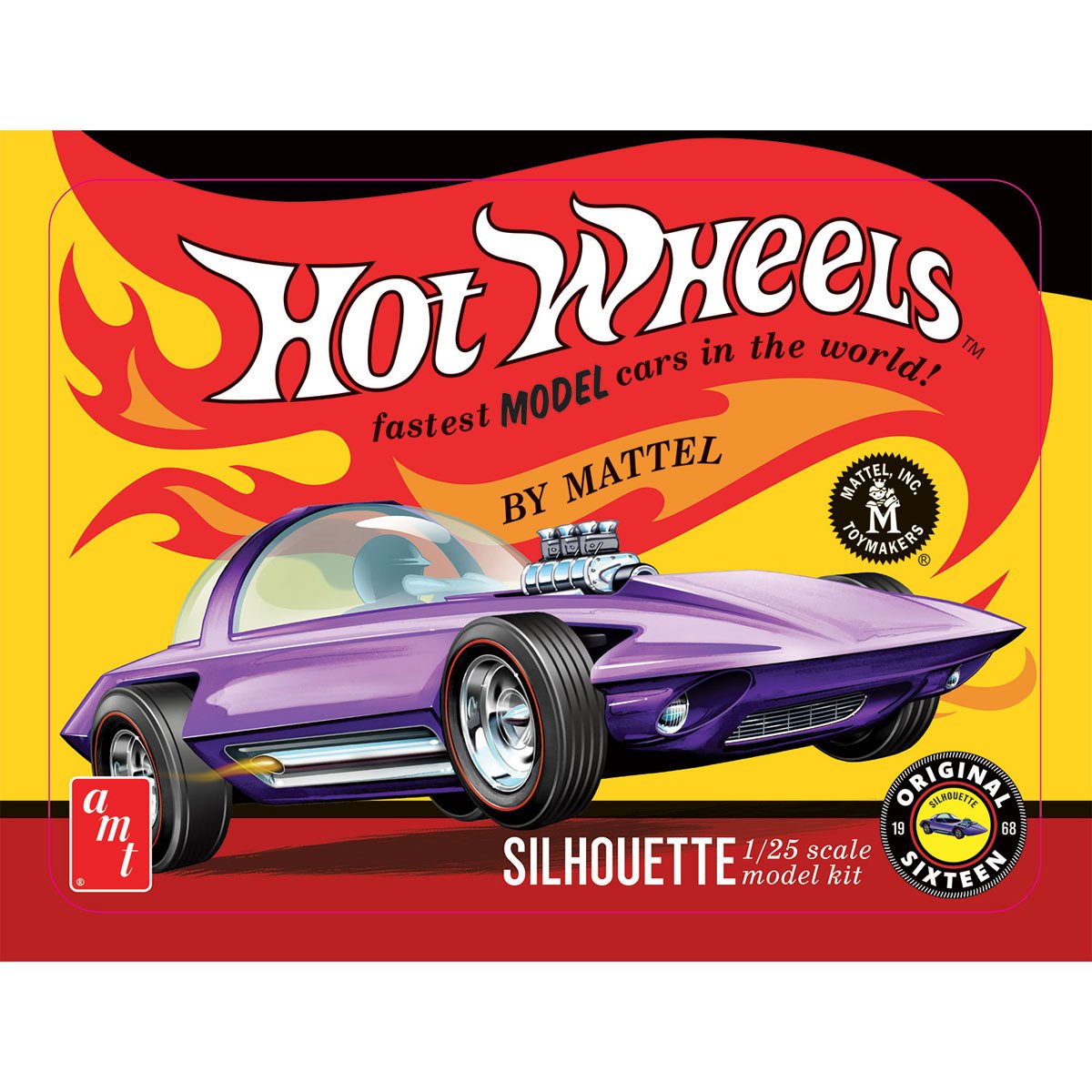 Hot Wheels Silhouette Collector Tin 1:25 Scale Model Kit