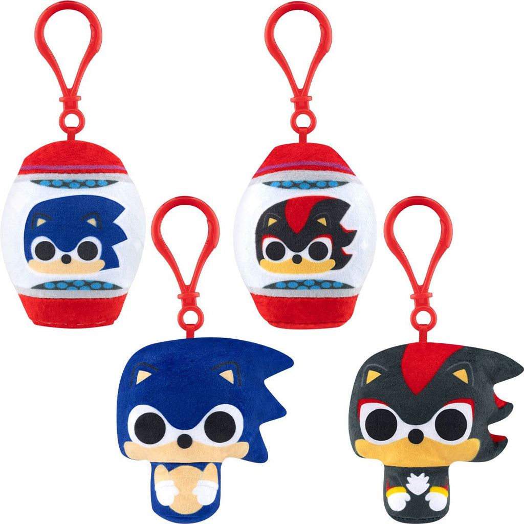Sonic the Hedgehog Mystery Plush Pop! Key Chain - Random 4-Pack