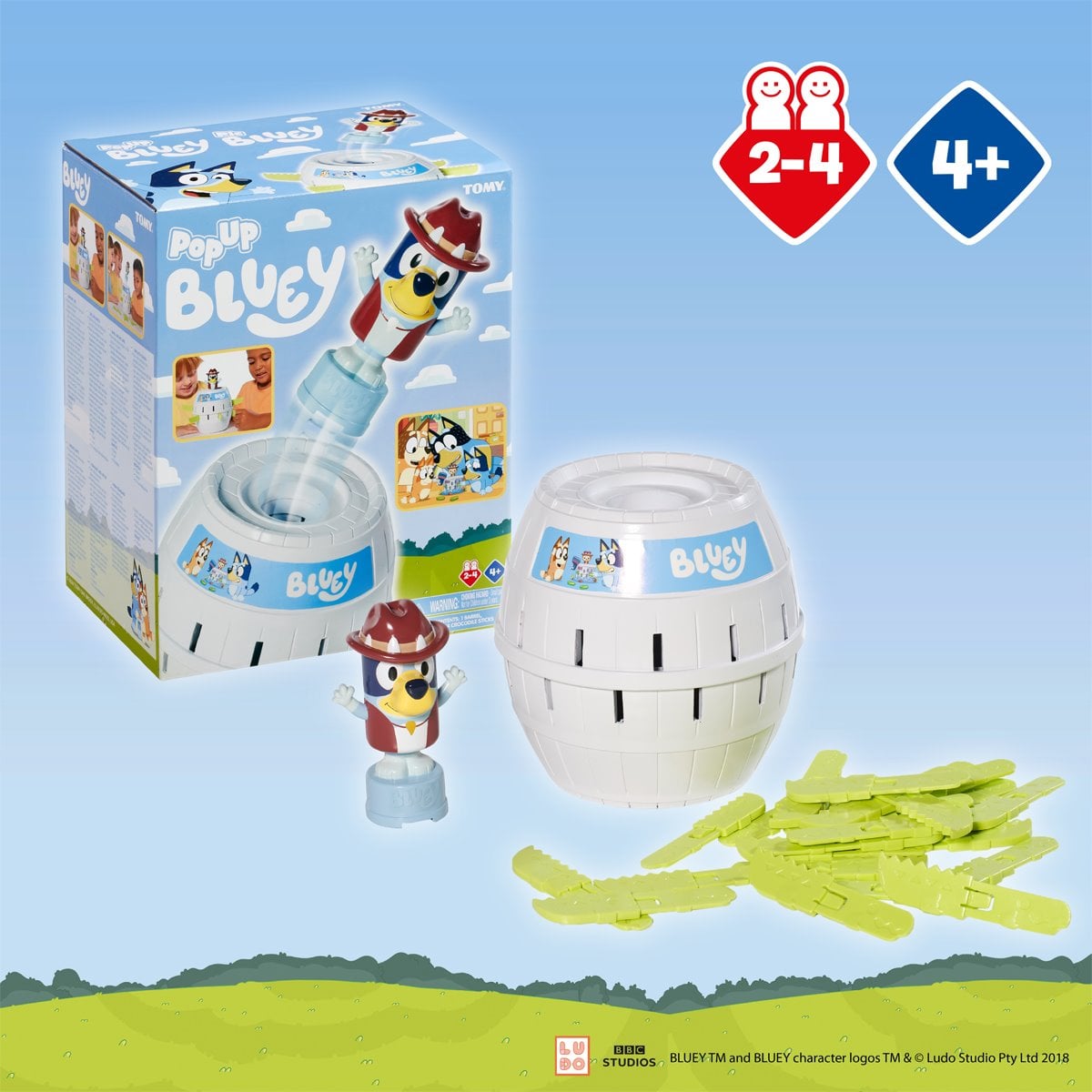 Bluey Pop Up Game