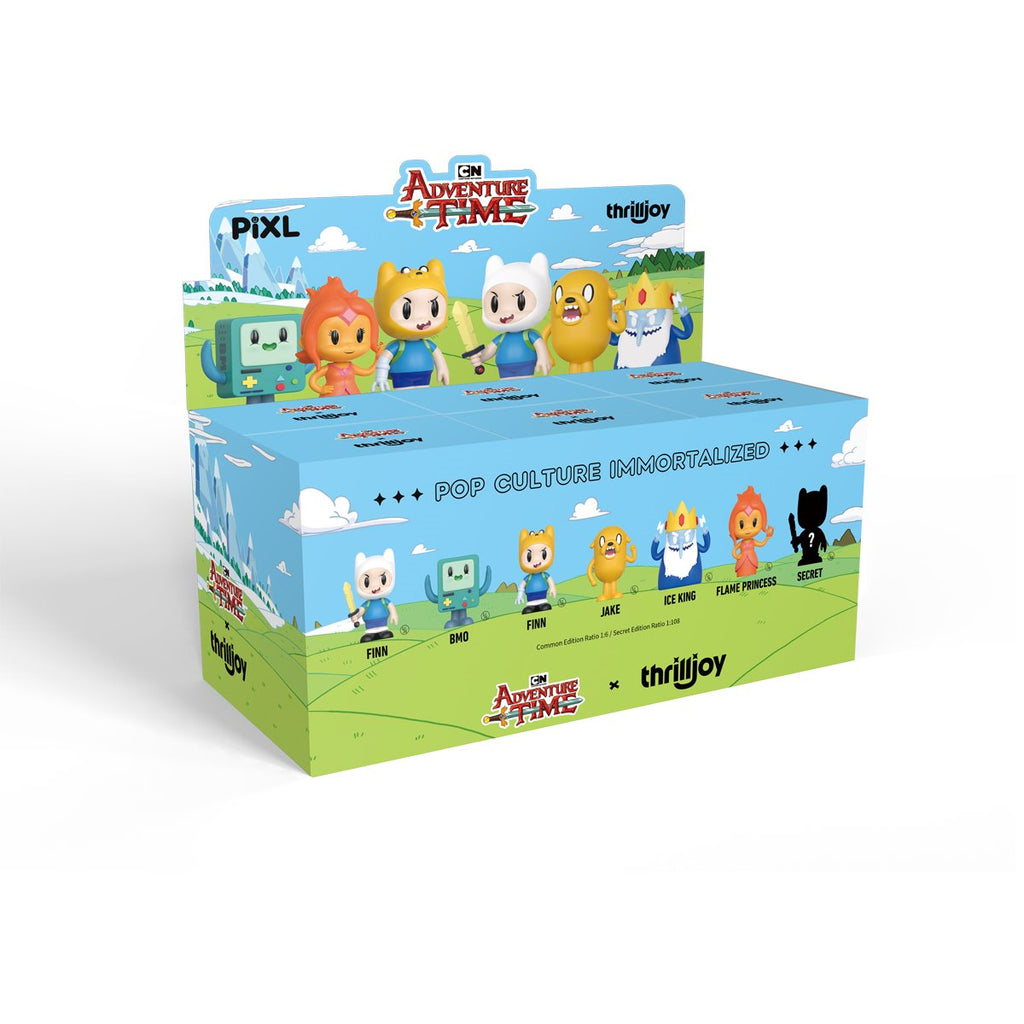 Adventure Time Blind Box PIXL Mini-Figure Display Case of 6