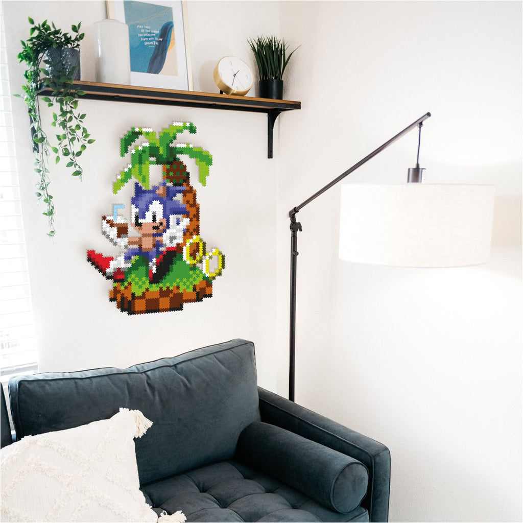 Sonic the Hedgehog Chillin' Sonic Jixelz Remix 1,200-Piece Puzzle