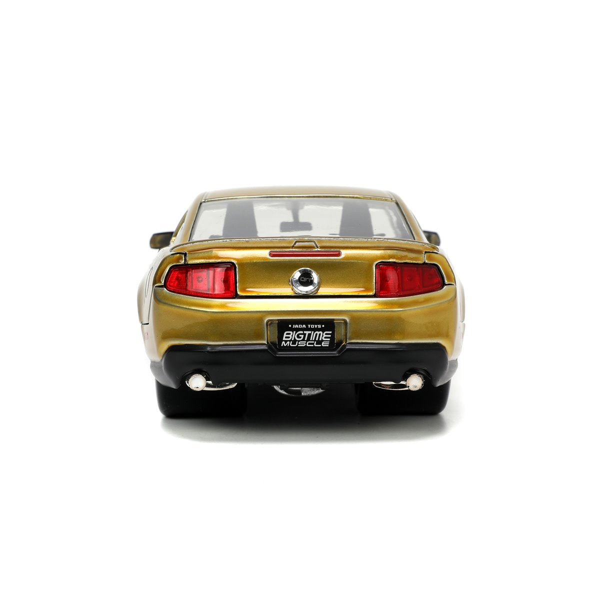 Bigtime Muscle 2010 Ford Mustang GT Tom's Racing 1:24 Scale Die-Cast Metal Vehicle