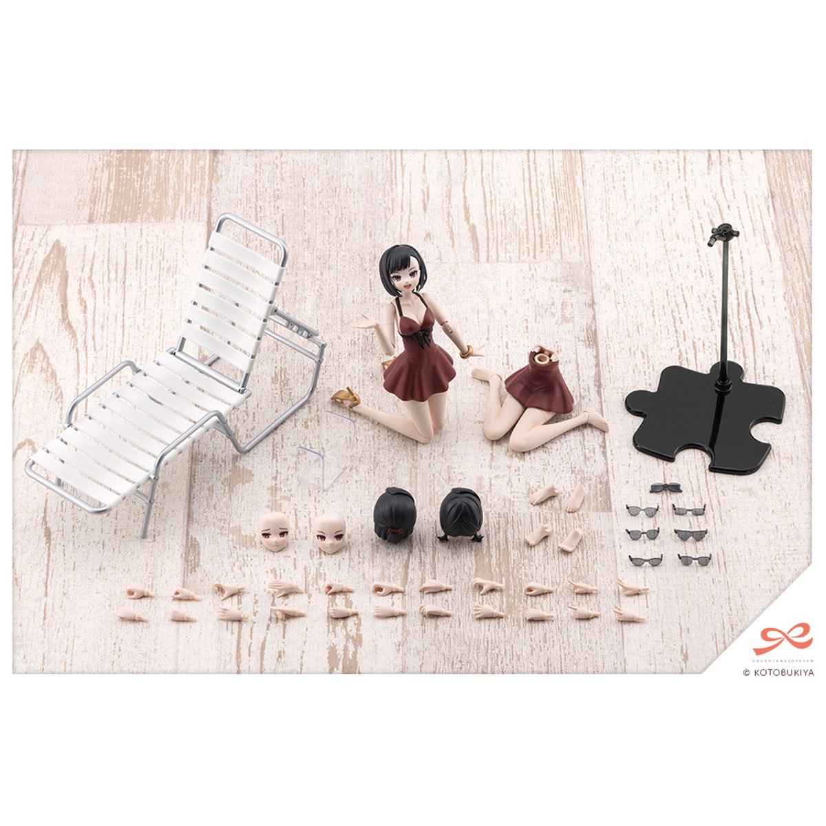 Sousai Shojo Teien Yomi Swim Style Version 1:10 Scale Model Kit