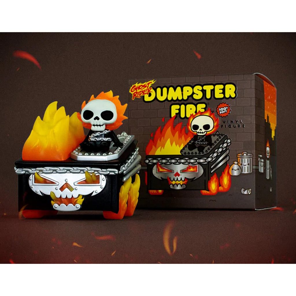 Ghost Rider Dumpster Fire Vinyl Figure
