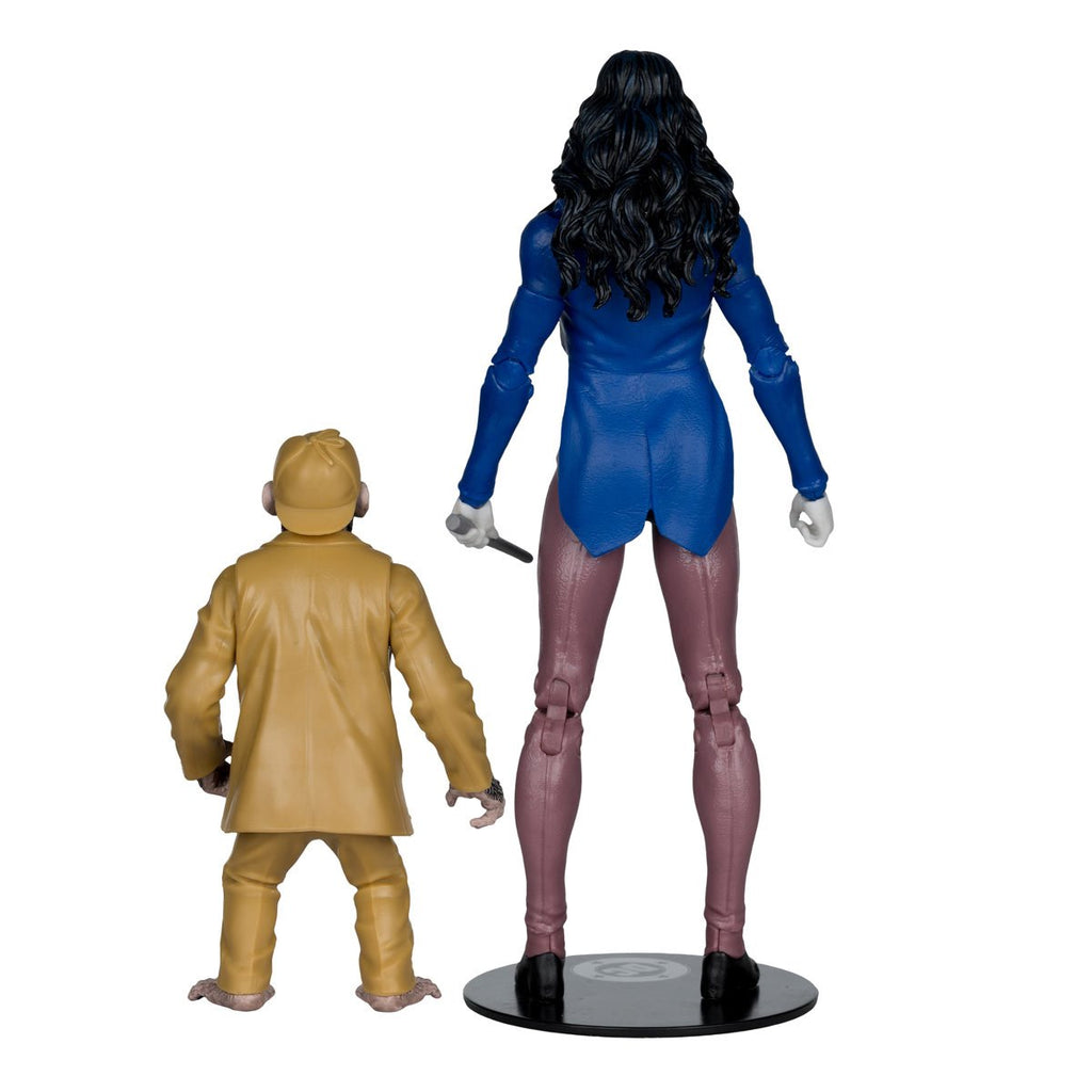 DC McFarlane Collector Edition Wave 13 Zatanna with Detective Chimp DC Classic #53 7-Inch Scale Action Figure