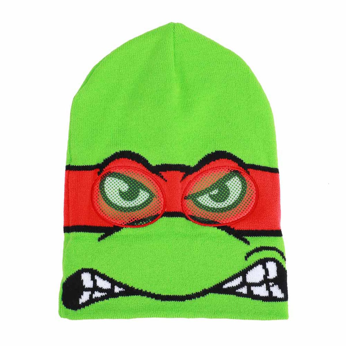Teenage Mutant Ninja Turtles Raphael Cosplay Roll Down Beanie