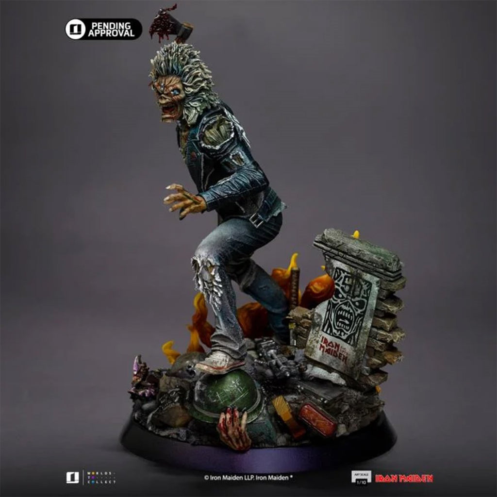 Iron Maiden Eddie 50th Anniversary 1:10 Art Scale Limited Edition Statue