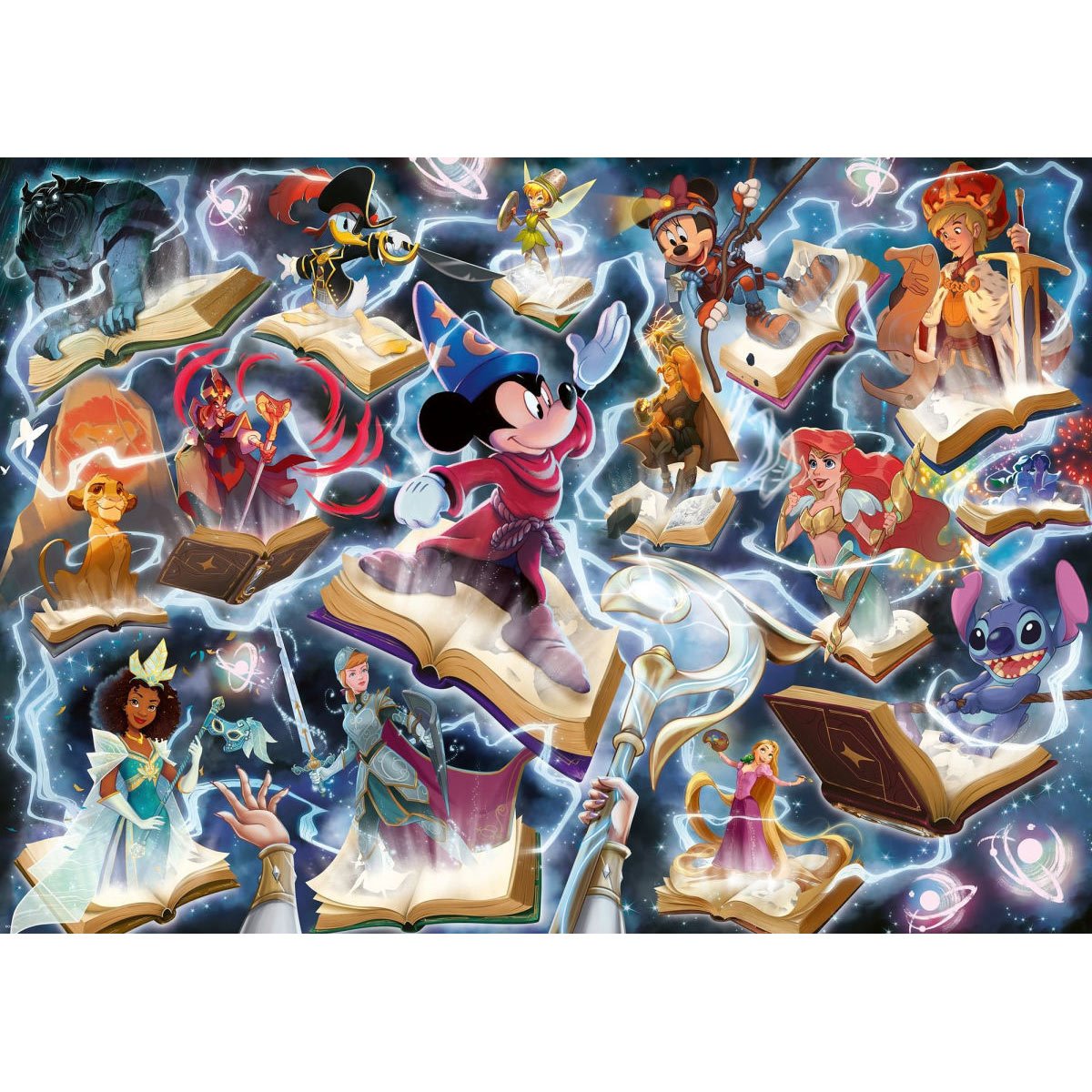 Disney Lorcana Glimmers of the Realm: Steel 1,000-Piece Puzzle