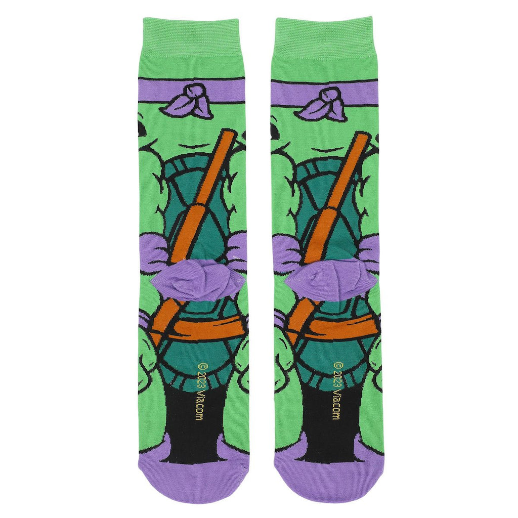 Teenage Mutant Ninja Turtles Donatello Animigos 360 Character Socks