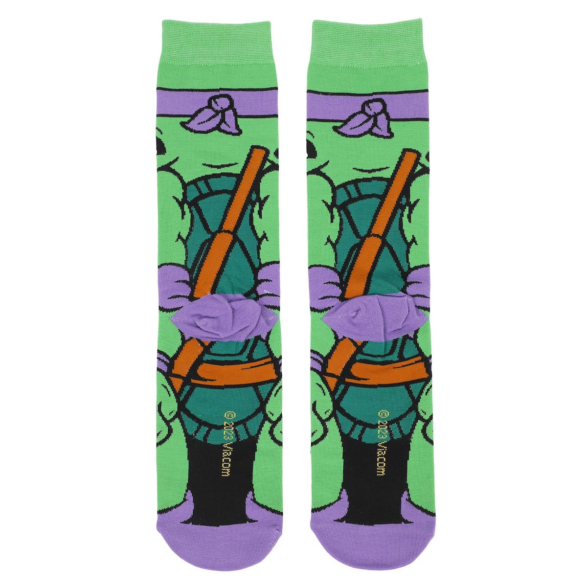 Teenage Mutant Ninja Turtles Donatello Animigos 360 Character Socks
