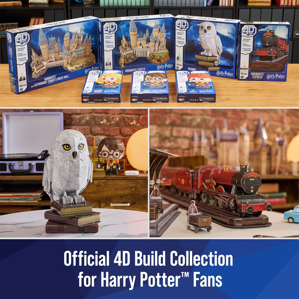 Harry Potter 4D Build Hogwarts Castle 3D Puzzle Model Kit
