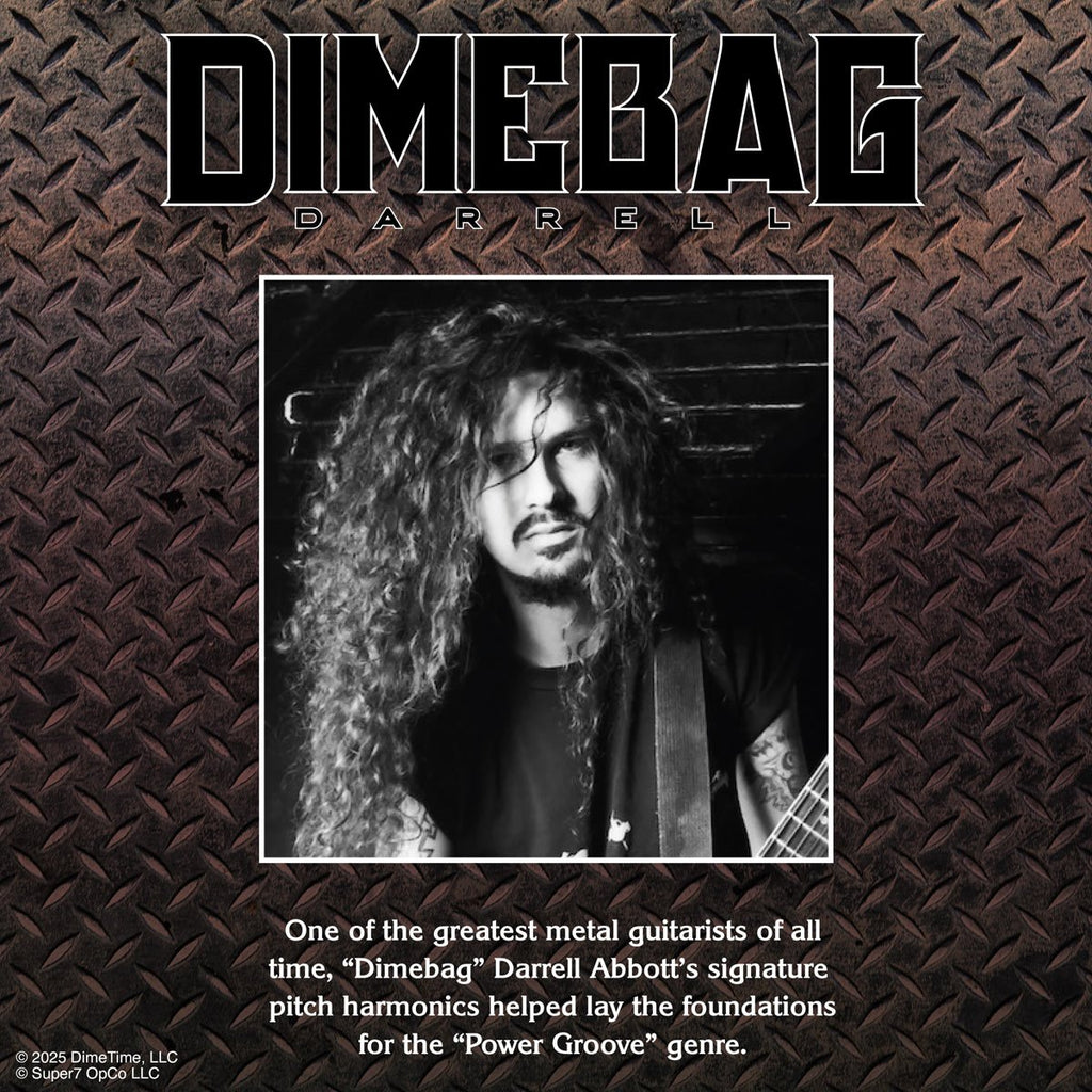 Dimebag Darrell Culprit 3 3/4-Inch ReAction Figure