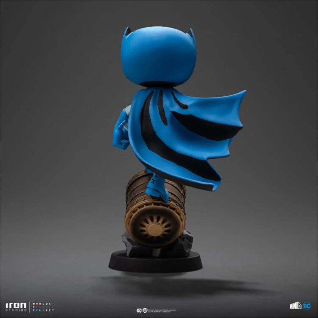 Batman on Bat-Signal (Blue Variant) MiniCo Vinyl Figure