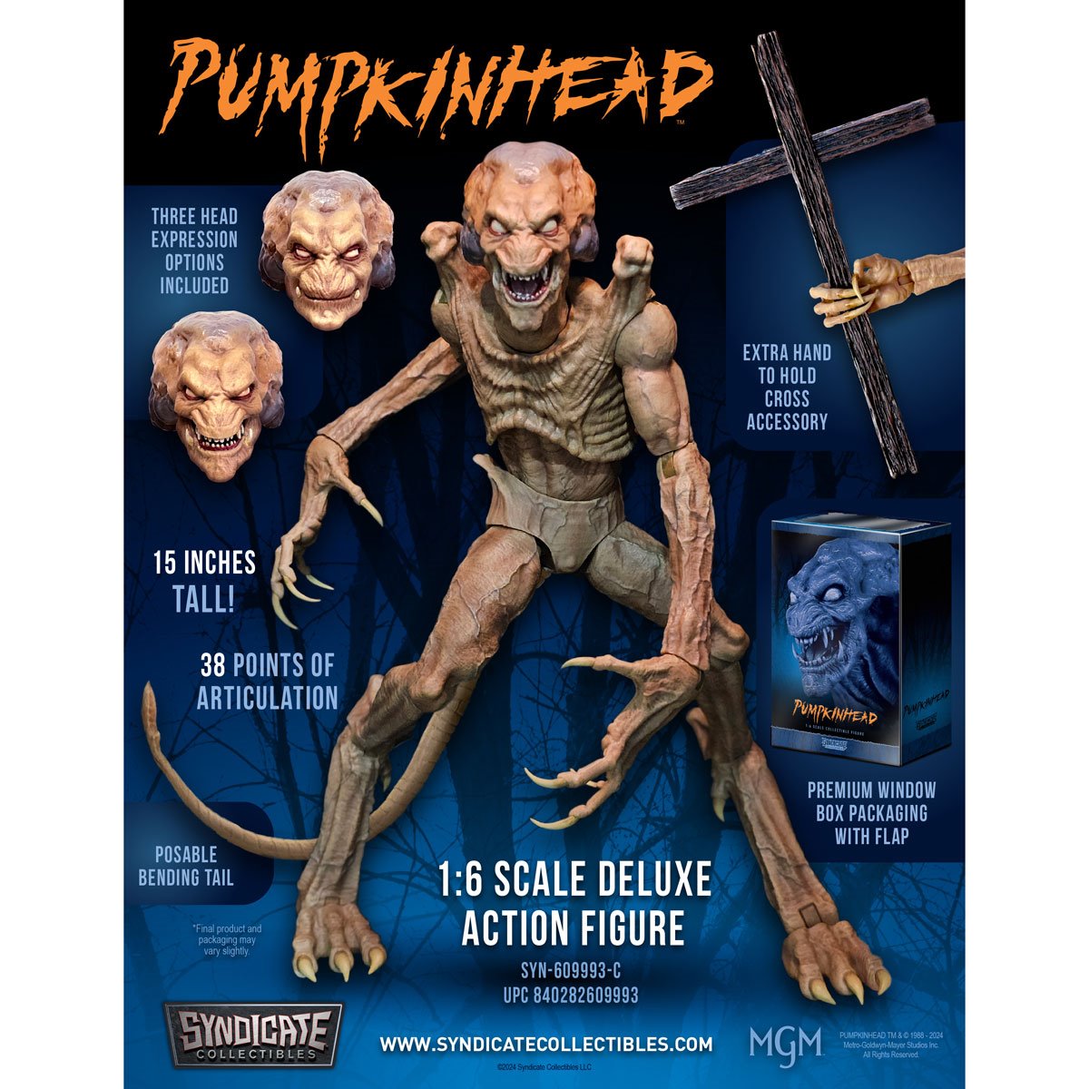 Pumpkinhead 1:6 Scale Deluxe Action Figure