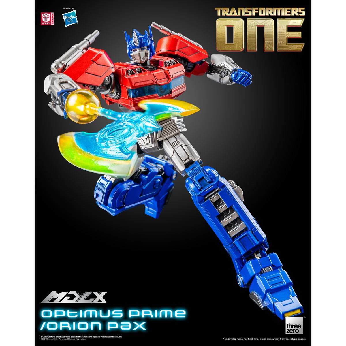 Transformers One Optimus Prime/Orion Pax MDLX Action Figure