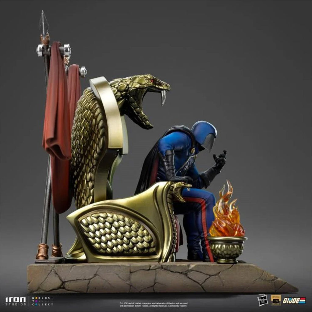 G.I. Joe Cobra Commander Deluxe 1:10 Art Scale Limited Edition Statue