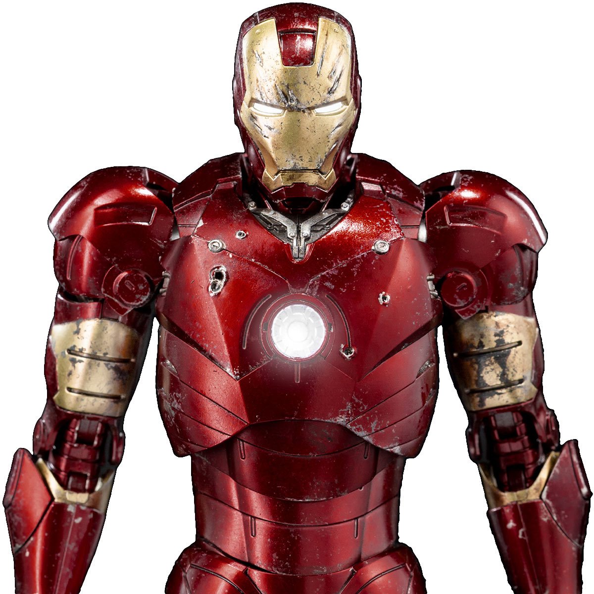 Marvel Studios: The Infinity Saga Iron Man Mark 3 (Battle Damaged) DLX Action Figure