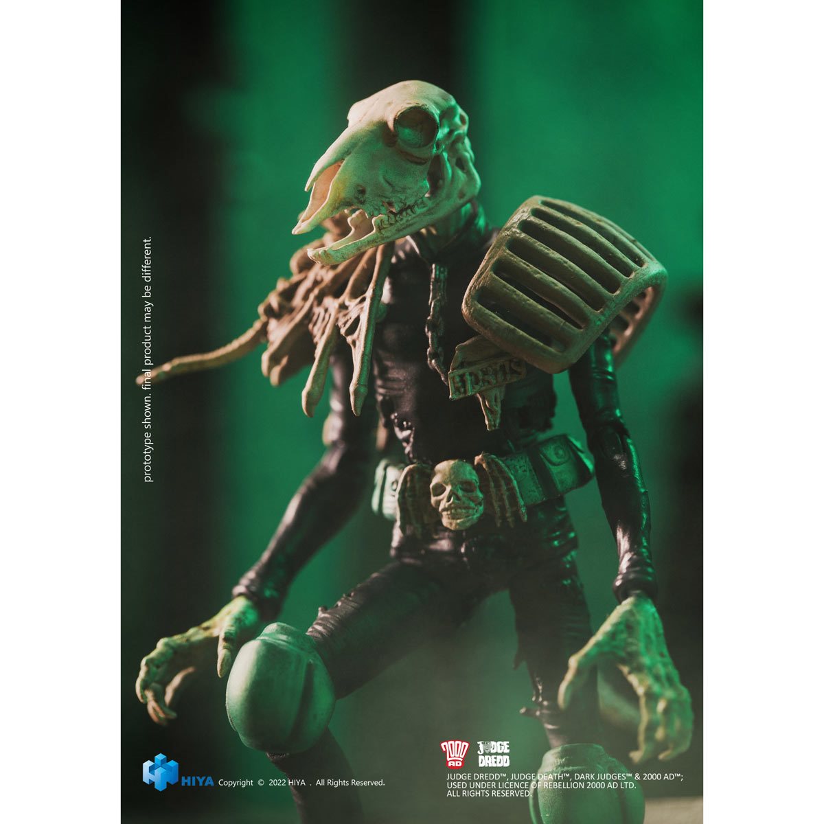 Judge Dredd Judge Mortis Exquisite Mini Series 1:18 Scale Action Figure