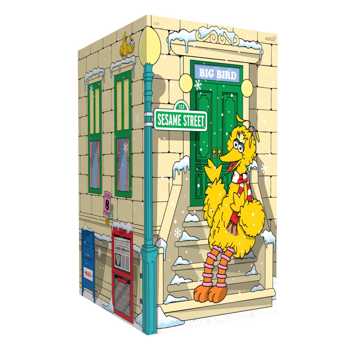 Sesame Street Big Bird SuperSize 19 1/2-Inch Vinyl Figure