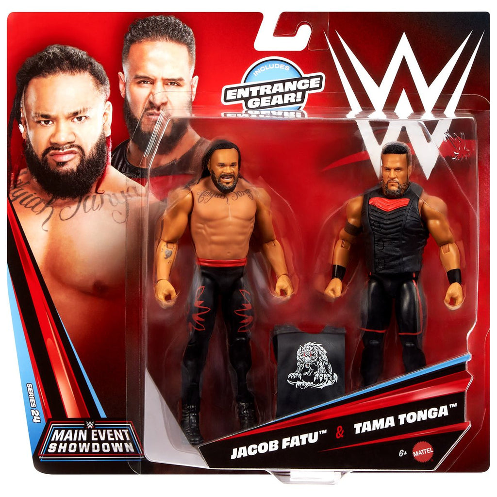 WWE Championship Showdown Series 24 Tama Tonga & Jacob Fatu Action Figure 2-Pack