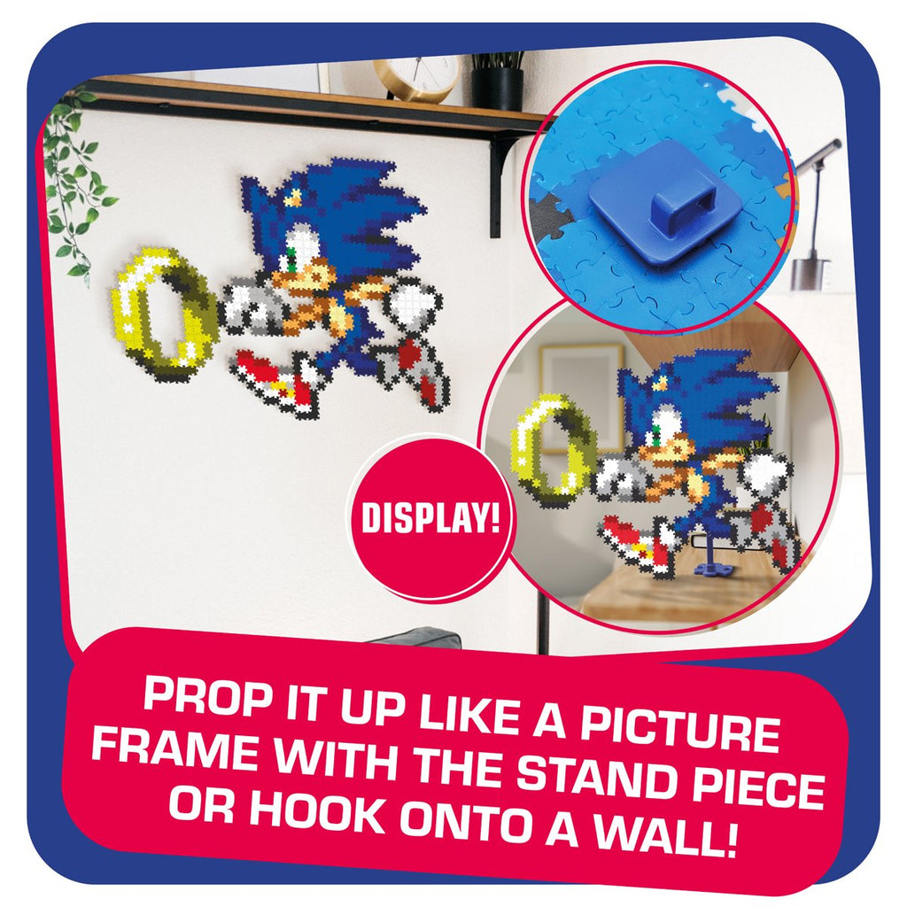 Sonic the Hedgehog and Ring Jixelz Remix 700-Piece Puzzle