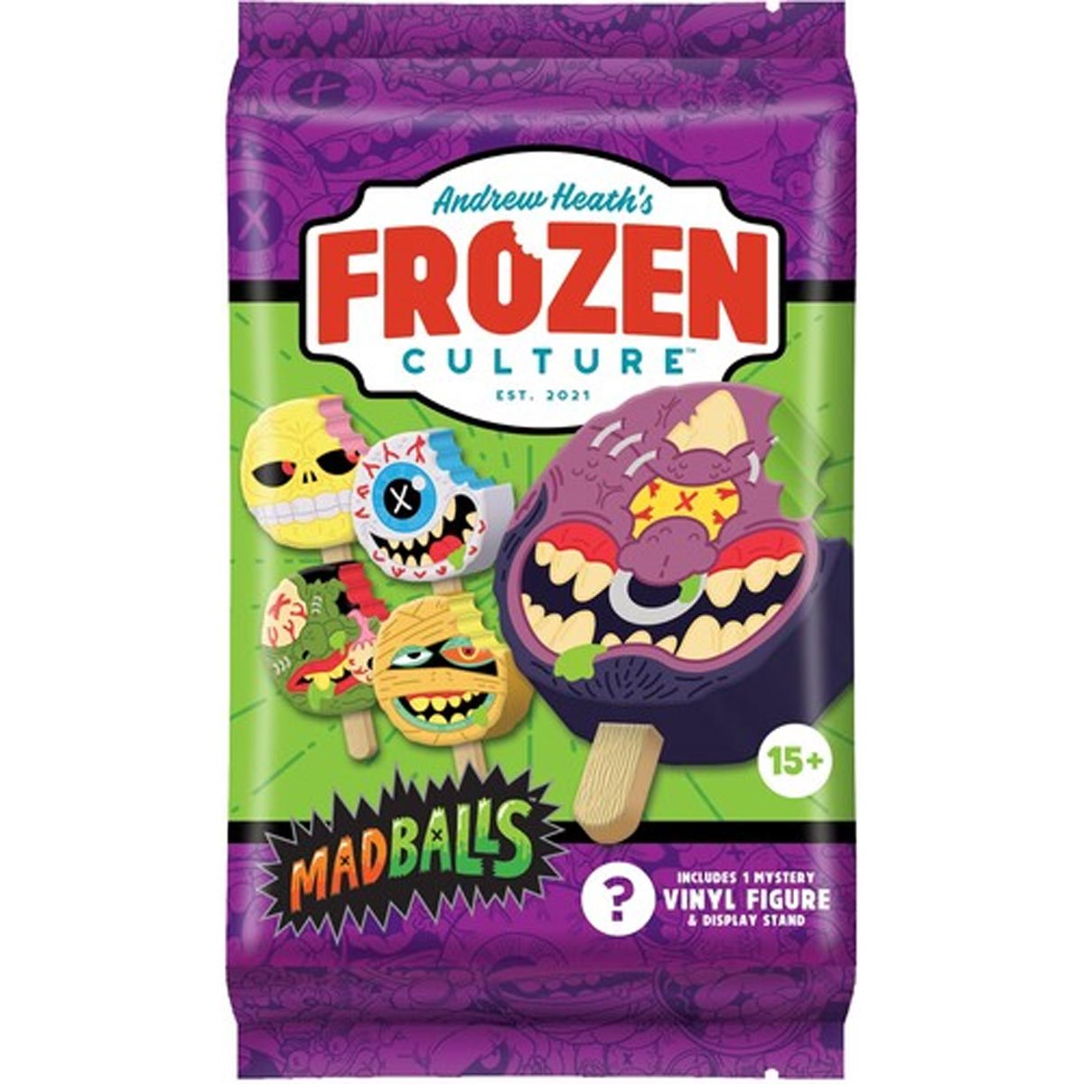 Madballs Frozen Culture Blind-Box Vinyl Figure Case of 9