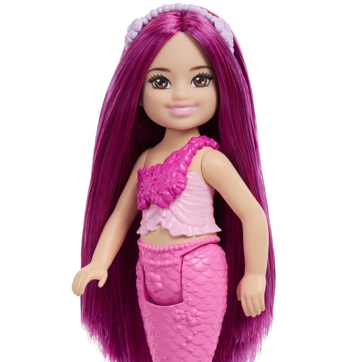 Barbie Chelsea Mermaid Doll with Pink Hair